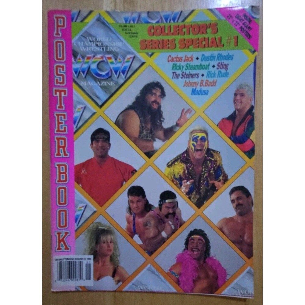 WCW Collector’s Series Special #1 (August 1992) Poster Book Special